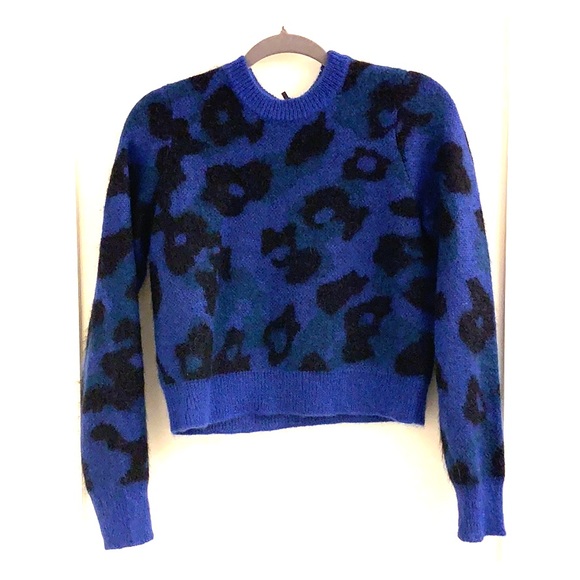 rag & bone Sweaters - Rag & Bone Leopard Print Boxy Knit Sweater - Mink rag & bone Sweaters - Rag & Bone Leopard Print Boxy Knit Sweater - Mink